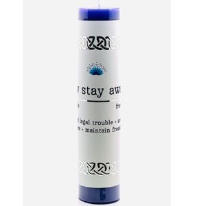 Law stay away candle